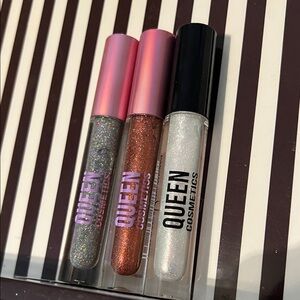 Queen Cosmetics sparkle gloss bundle